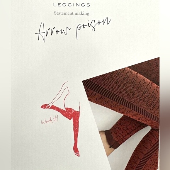 Wolford Arrow Poison Leggings - Picture 6 of 12